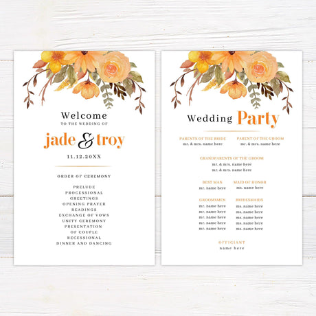 Bright Flowers Invitations - goprintplus