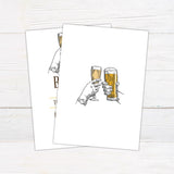 Bubbles and Brews Invitation - goprintplus