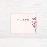 Burgundy Botanical Invitations - goprintplus