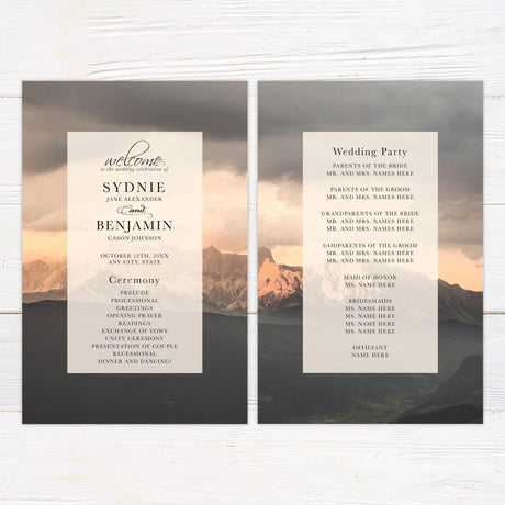 Canyon Invitations - goprintplus