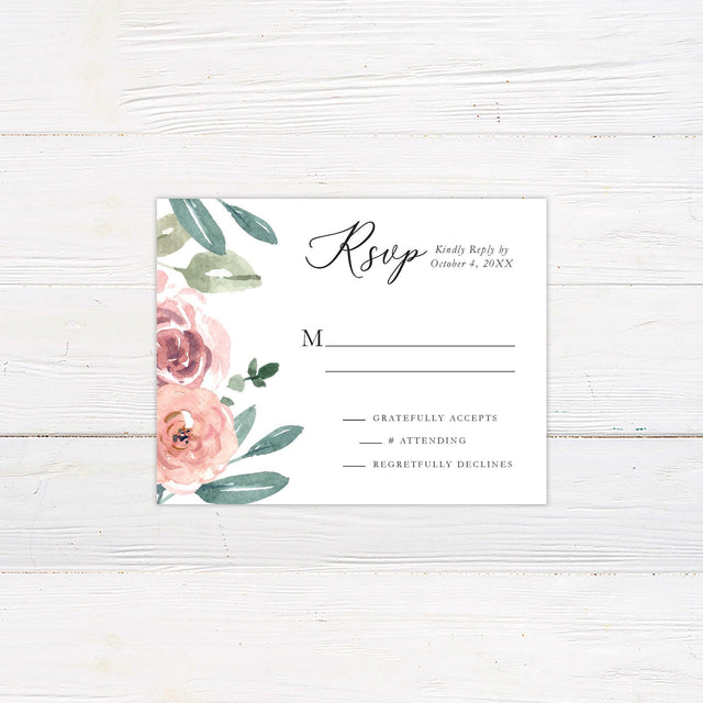 Cascading Bouquet RSVP - goprintplus