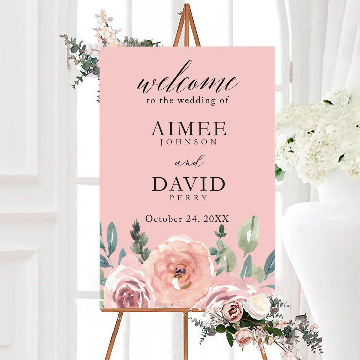 Cascading Bouquet Sign - goprintplus