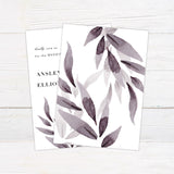 Cascading Leaves Invitations - goprintplus