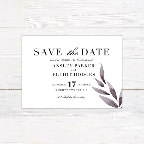 Cascading Leaves Invitations - goprintplus