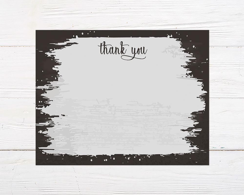 Chalkboard Thank You Card - goprintplus