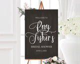 Chalkboard Shower Invitation - goprintplus