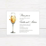 Champagne Invitation - goprintplus