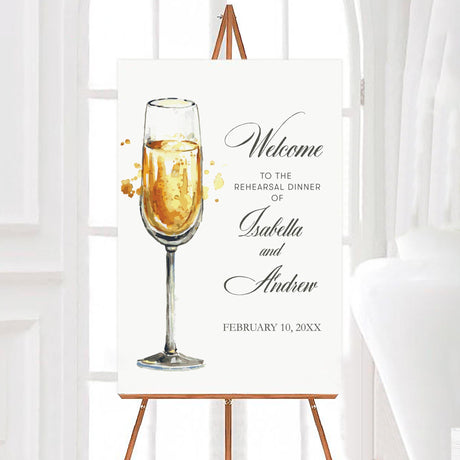 Champagne Invitation - goprintplus