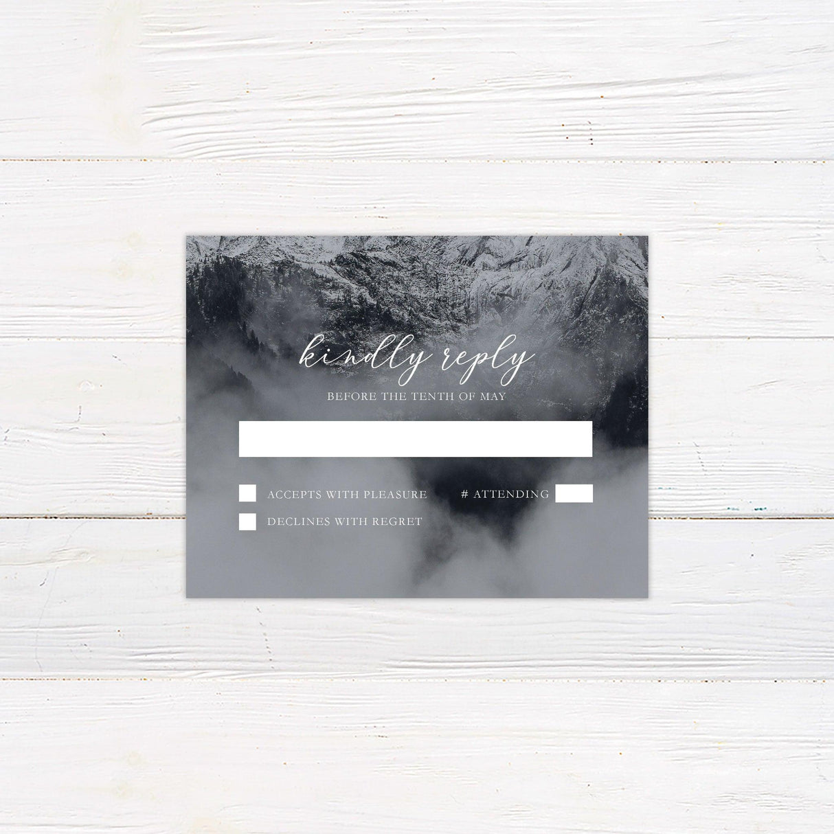 Charcoal Mountains RSVP - goprintplus