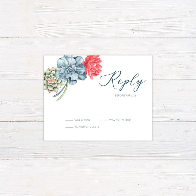 Charming Succulents RSVP - goprintplus