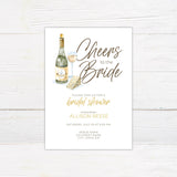 Cheers to the Bride Invitation - goprintplus