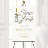 Cheers to the Bride Invitation - goprintplus