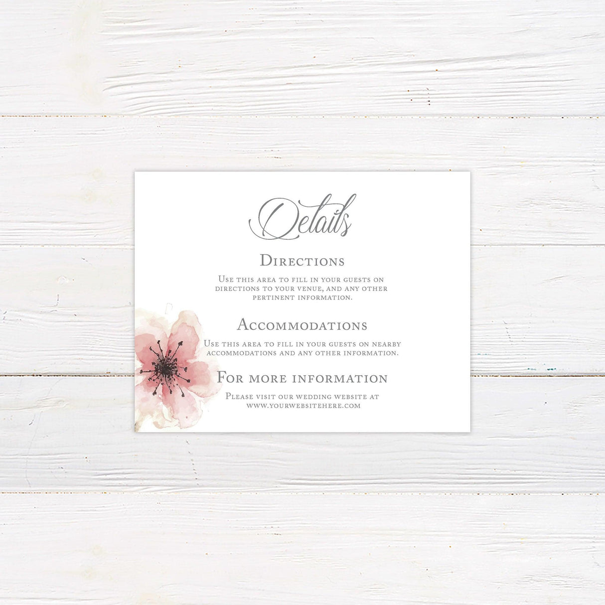 Cherry Blossoms Invitations - goprintplus