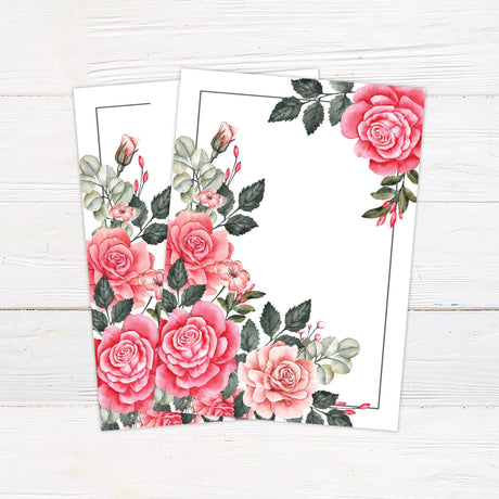 Chic Roses Invitations - goprintplus