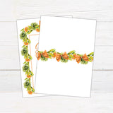 Citrus Garland Winter Bridal Shower Invitation