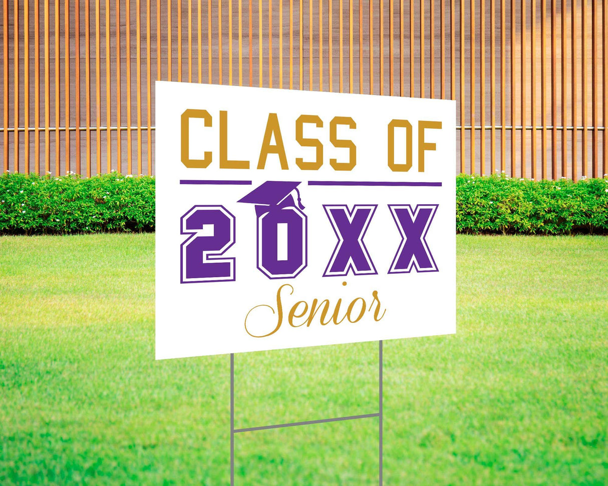 Class of Senior Yard Sign - goprintplus