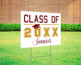 Class of Senior Yard Sign - goprintplus