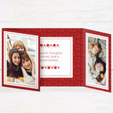 Classic Collage Christmas Gatefold Card