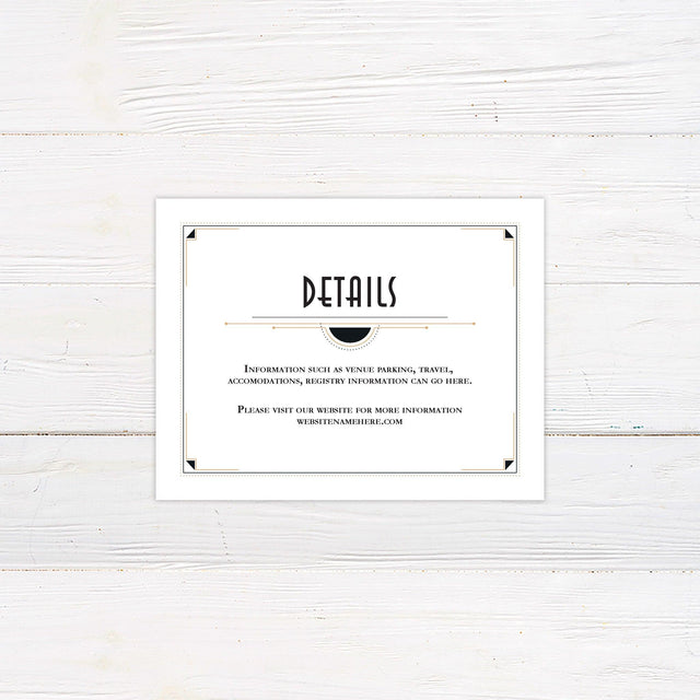 Classic Deco Detail Cards - goprintplus