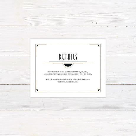 Classic Deco Invitations - goprintplus