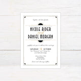 Classic Deco Invitations - goprintplus