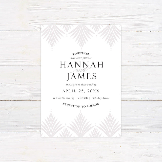 Classic Gatsby Invitations - goprintplus