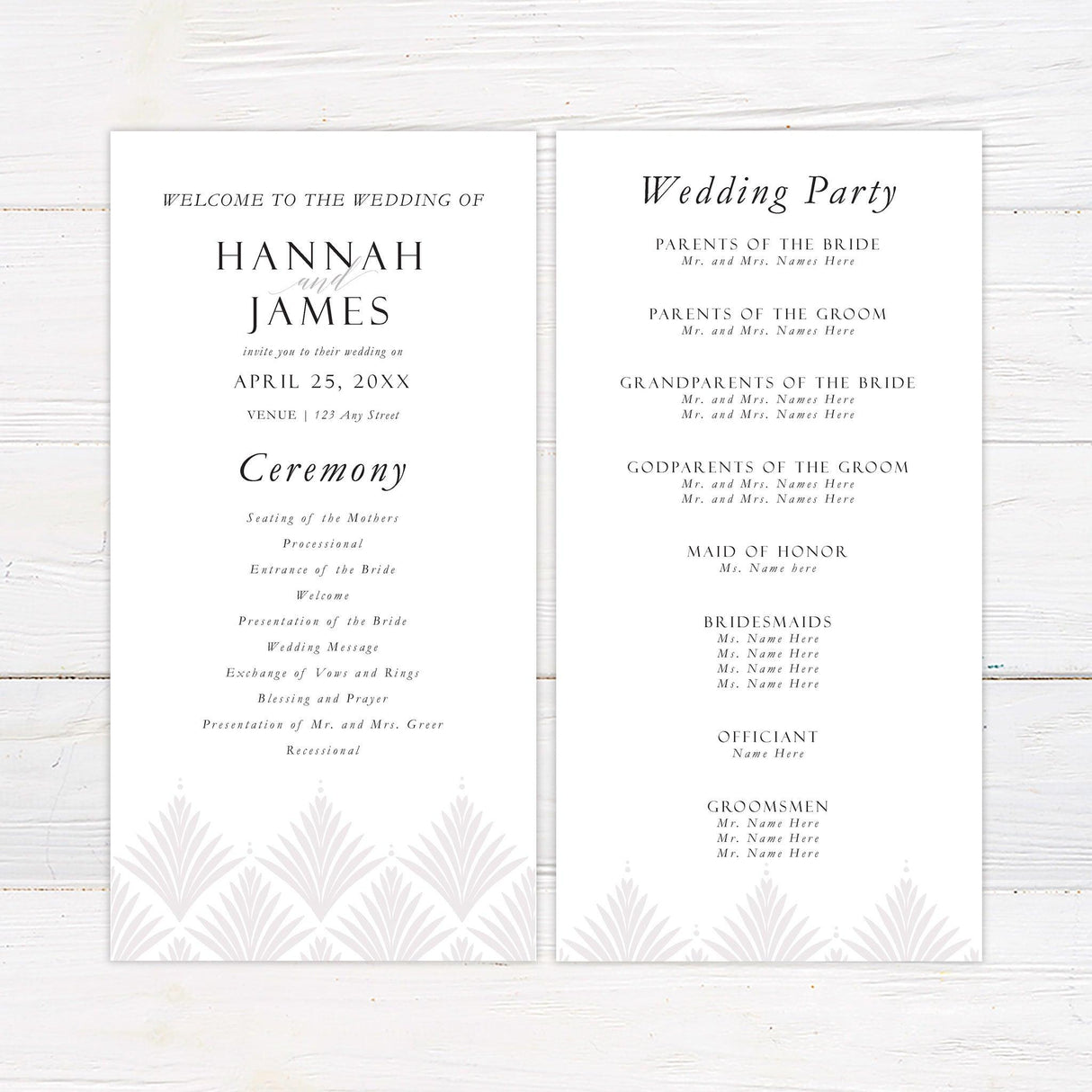 Classic Gatsby Invitations - goprintplus