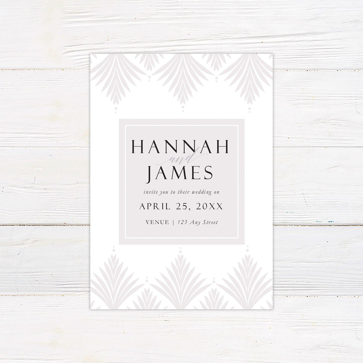 Classic Gatsby Invitations - goprintplus