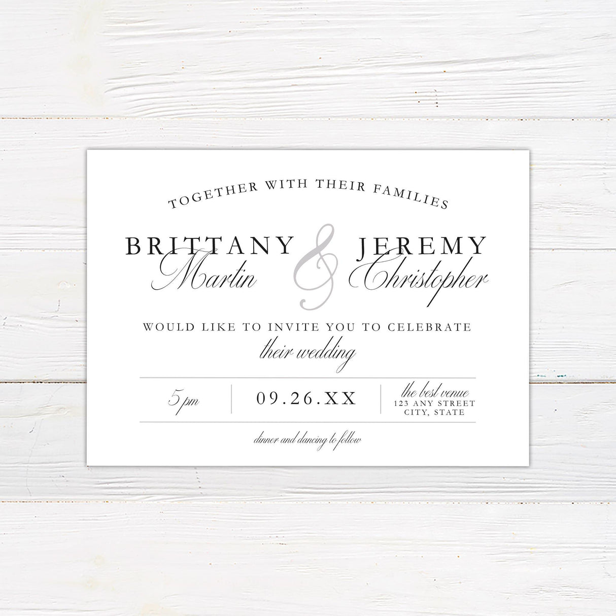 Classic Invitations - goprintplus