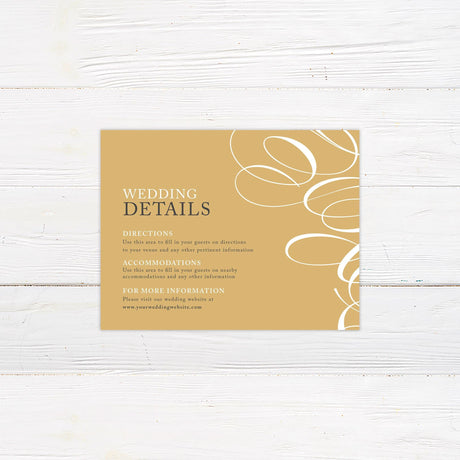 Classic Swirls Invitations - goprintplus