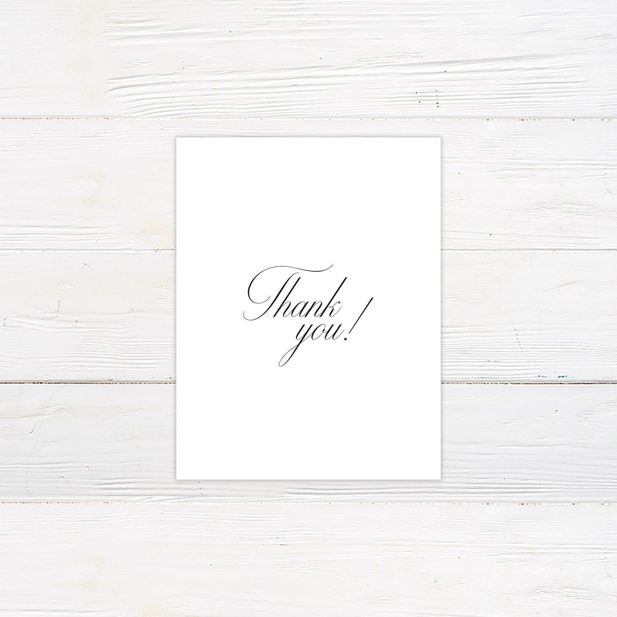 Classic Thank You Card - goprintplus