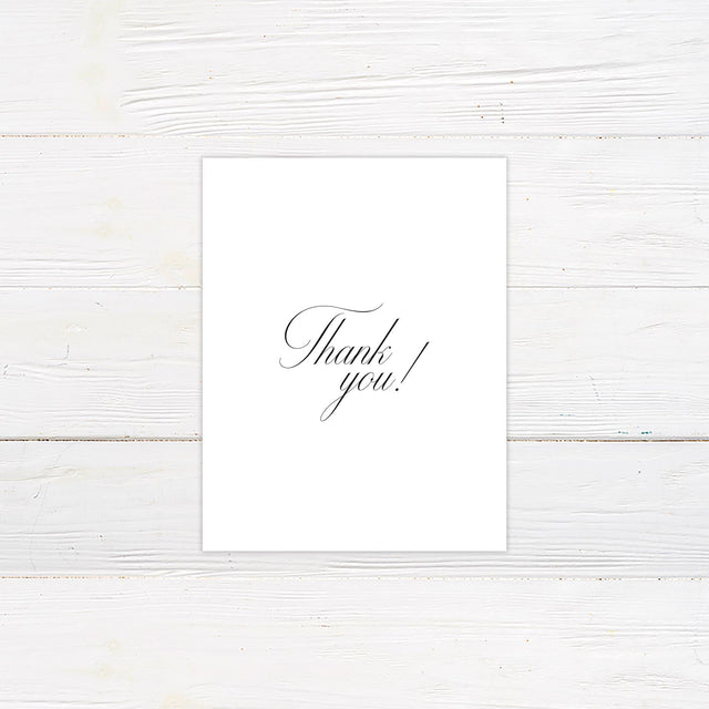 Classic Thank You Card - goprintplus