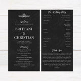 Black Scroll Invitations - goprintplus