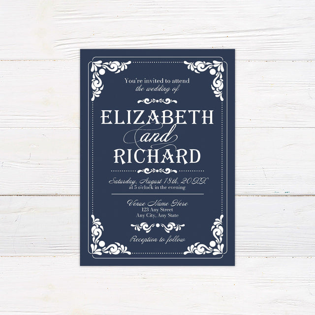 Classy Occasion Invitations - goprintplus