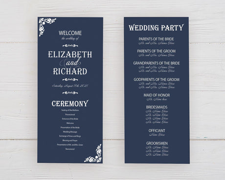 Classy Occasion Program - goprintplus