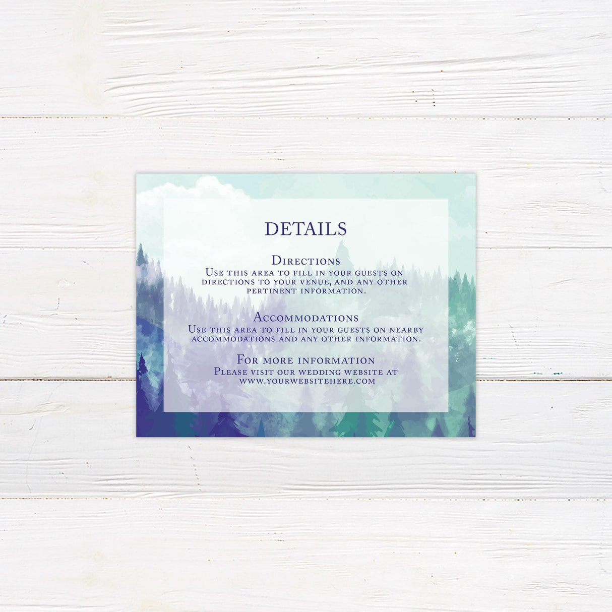 Cloudy Valley Invitations - goprintplus