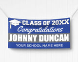 Color Block Graduation Banner - goprintplus