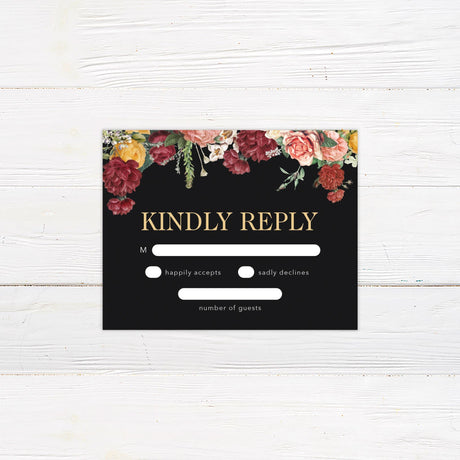 Colorful Floral Invitations - goprintplus