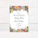 Colorful Garden Invitations - goprintplus