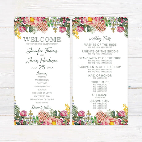 Colorful Garden Invitations - goprintplus