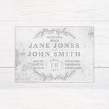 Concrete Silver Invitations - goprintplus