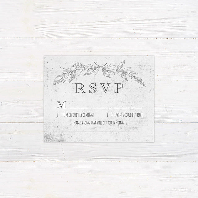 Concrete Silver RSVP - goprintplus