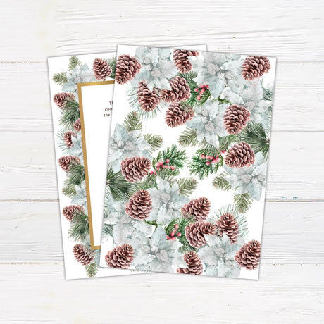 Conifer Cone Invitations - goprintplus