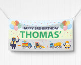 Construction Site Birthday Invitation - goprintplus