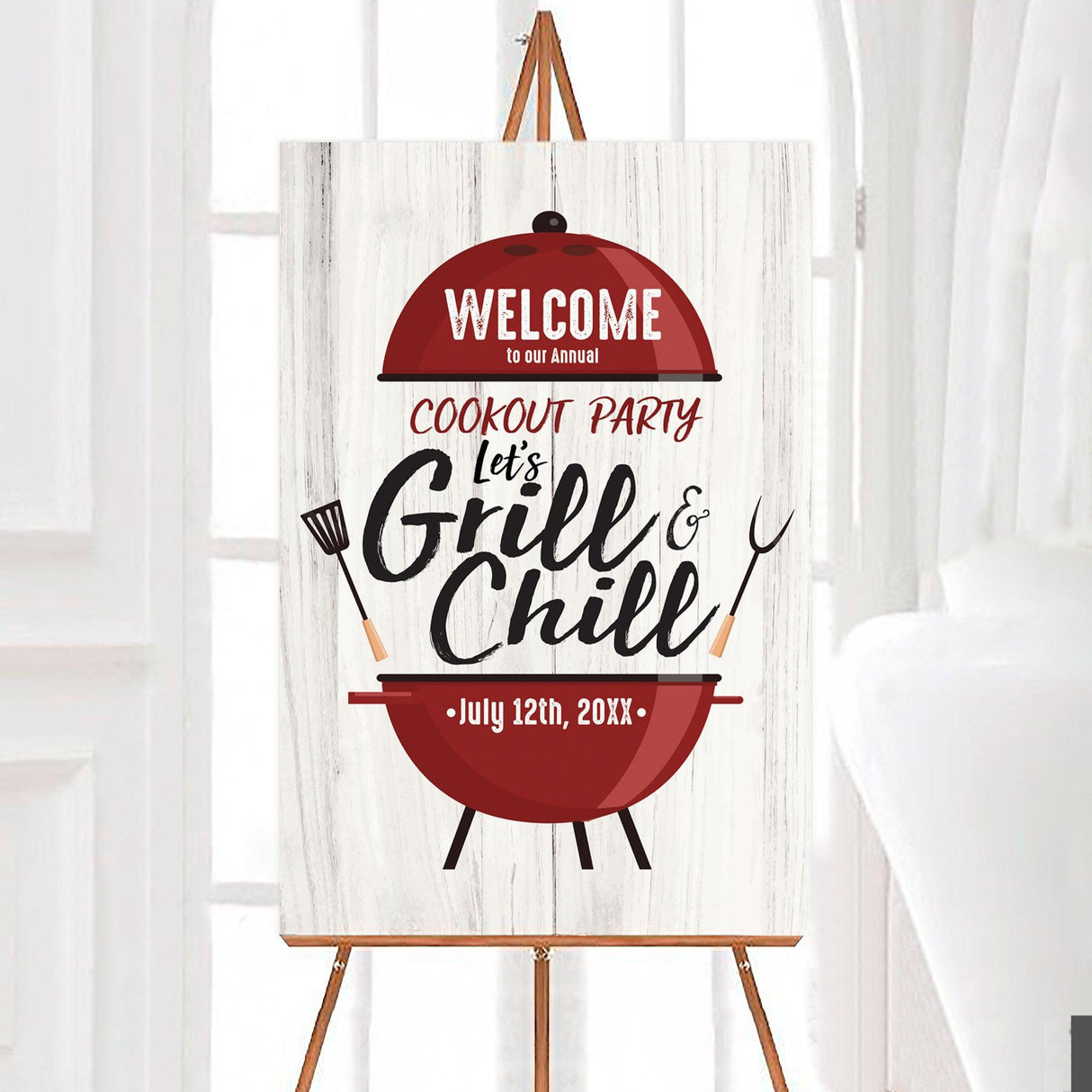 Grill & Chill Invitation - goprintplus