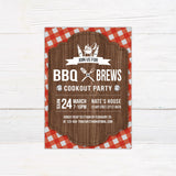 BBQ & Brews Invitation - goprintplus