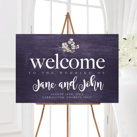 Cotton Blossom Sign - goprintplus