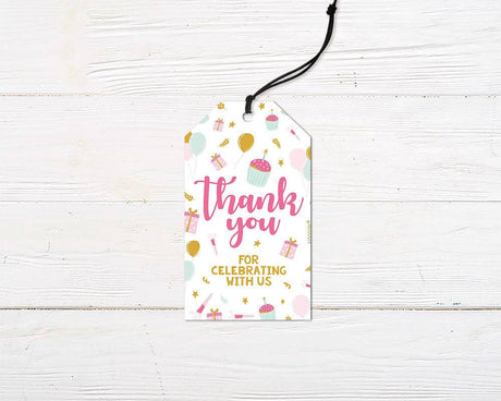 Cupcake Birthday Favor Tag - goprintplus