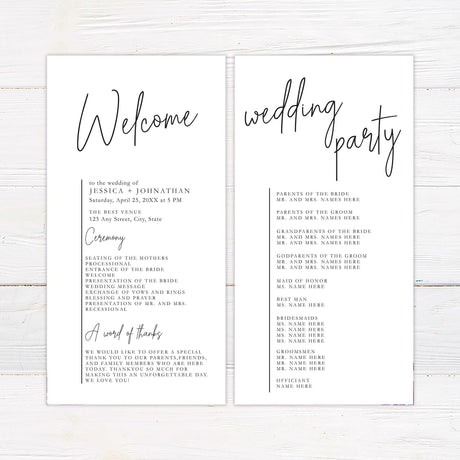 Cursive Script Invitations - goprintplus