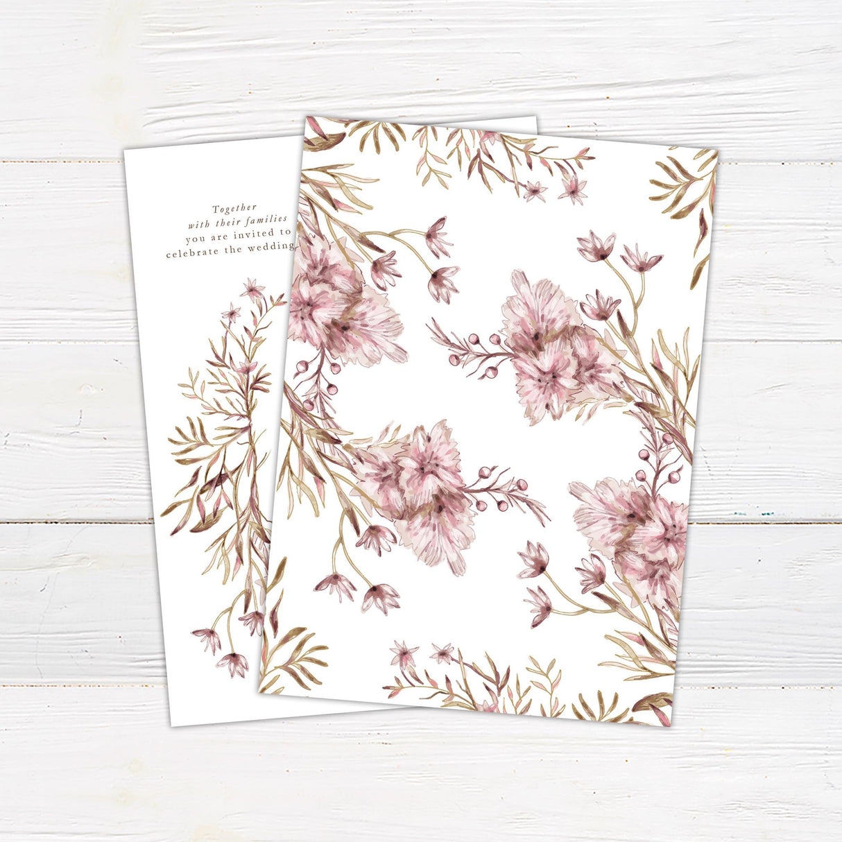 Dainty Branches Invitations - goprintplus